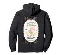Cute Baking Humor Whisking Through a Mental Bake Down Pullover Hoodie