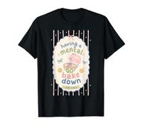 Cute Baking Humor Whisking Through a Mental Bake Down Value Graphic T-Shirt