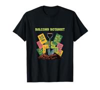 Cute Balcony Botanist Kawaii Cactus Plant Lover T-Shirt