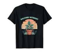 Cute Balcony Botanist Kawaii Cactus Plant Lover T-Shirt