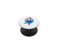 Cute Ballerina Sheep Dancing Animal Design PopSockets Adhesive PopGrip