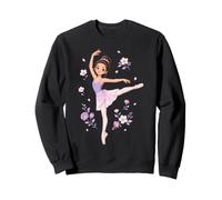 Cute Ballet Princess Ballerina Ballet Dancing Floral Sweatshirt