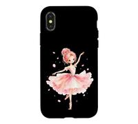 Cute Ballet Princess Ballerina Dancing Watercolor Case for iPhone X/XS