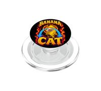 Cute Banana Cat Sad Bananacat Meme Crying Kitty Lover PopSockets PopGrip for MagSafe