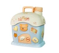 Cute Bank, House Bank - Money Saving Pot with Key, Storage Money Boxes for Room Decoration, Saving Pot for Boys and Girls, Decorative