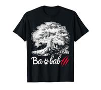 Cute Baobab Artwork for Baobab Tree and Lion Lovers T-Shirt