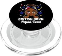 Cute Barbados Girl Heritage British Born Bajan Roots PopSockets PopGrip for MagSafe