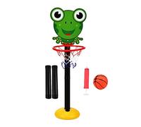 Cute Basketball Hoop Stand Kit Adjustable Height Kids Children Indoor Frog