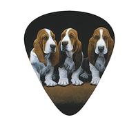 Cute Basset Hound Puppies High-Quality, Wear-Resistant And Tough Guitar Picks Give You A Different Musical Experience