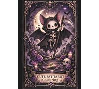 Cute Bat Tarot Colouring
