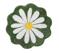 Cute Bath Mat, Flower Rug,Water Absorption Non Slip Mat,Soft Machine Wash Rug Mat for Bedroom Kitchen Bathroom Toilet Floors 25.6 x Inches (Blue) South Blanket Throw (C, 60cm)