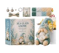 Cute Beaded Kit Gnome Craft, Complete 3D Making Instruction, Durable DIY Material Set, Creative Handmade Ornament, Fun Project for Girls Teens Adults Birthday Christmas Party Holiday Home Decor