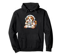 Cute Beagle Astronaut Exploring Space Pullover Hoodie