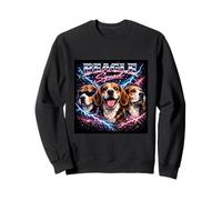 Cute Beagle Dog Funny Boys Girls Retro 90s Bootleg Meme Y2K Sweatshirt