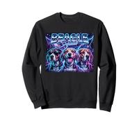 Cute Beagle Dog Funny Boys Girls Retro 90s Bootleg Meme Y2K Sweatshirt