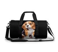 Cute Beagle Dog Gym Bag Travel Duffel for Men Women