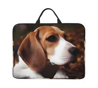 Cute Beagle Laptop Case 14 Inch Laptop Sleeve Computer Carrying Bag Shockproof Protective Notebook Case Portable Laptop Bag Waterproof Briefcase Bag for Men Women