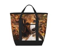 Cute Beagle,Lunch Bags Large Capacity Insulated Tote Bag For Women Men Work Picnic Travel