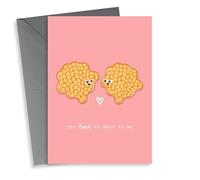Cute Bean Pun Anniversary Card/Valentines Day Card - Baked Beans - You Bean So Much To Me
