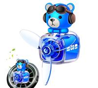 Cute Bear Air Freshener - Propeller Vent Clip, Novelty Car Decor, Funny Dashboard Accessory | Aromatherapy Fragrance Diffuser for Car Interior with Easy Installation, Freshen Up Your Ride