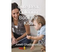 Cute Bear Coloring Book for Kids