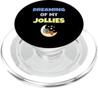 Cute Bear Dreaming Of My Jollies Holiday Vacation PopSockets PopGrip for MagSafe