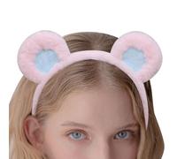 Cute Bear Ears Headband, Bear Ears Headband | Soft Makeup Bear Ear Headband, Cute Care Costume Headband, Ear Headband, Accessories for Adults Animals for Washing