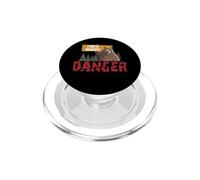 Cute Bear Gifts - Danger I Am a Hugger - Bears Hug Gift PopSockets PopGrip for MagSafe