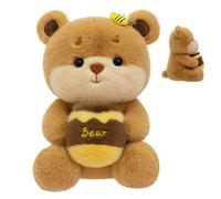 Cute Bear Plush Toys with Honey Pot, Large Cuddly Super Soft Bear Stuffed Animal Gift for Valentine's Day Christmas Anniversaries Birthday, 35cm/45cm