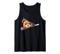 Cute Bear Soft and Charming Child Woman Man Tank Top