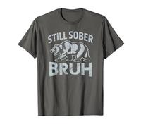Cute Bear Still Sober Bruh AA Matters NA Support Living Mode T-Shirt