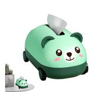 Cute Bear Tissue Holder, Cartoon Animal Paper Box, Desktop Tissue Box Cartoon Bear Animals Tissues Boxes Cute Facial Paper Holder Creative Decorative Papers Holders Boxes For Home Desk Bedroom