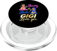 Cute Beauty Or Beat Gigi Loves You - Gender Reveal Party PopSockets PopGrip for MagSafe