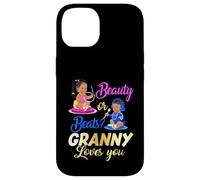 Cute Beauty Or Beat Granny Loves You - Gender Reveal Party Case for iPhone 14