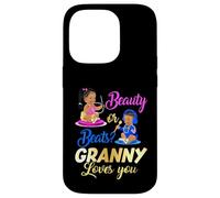 Cute Beauty Or Beat Granny Loves You - Gender Reveal Party Case for iPhone 14 Pro