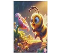 Cute Bee Adults Kids Puzzle Jigsaw 1000 Pieces Educational Toy Game Family Decoration 78×53cm