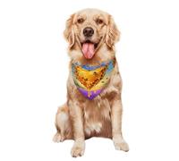 Cute Bee Dog Bandanas Adjustable Pet Bibs Scarf Soft Triangle Scarf For Party Cats Summer