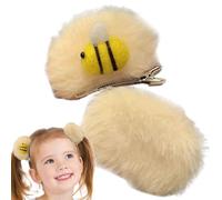Cute Bee Hairpin,Bee Hair Barrettes for Women | Fashion Women Hair Barrettes for Beach, Casual, Business Meetings, Outing, Bath, Travel