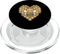 Cute Bee Holding Bible Religious Christian Beekeeper PopSockets PopGrip for MagSafe