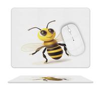 Cute Bee Mouse Pad Mouse Mat 10 X 8 Inch