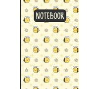 Cute Bee Notebook: Lined Journal for Honey Bee and Bumblebee Lovers | 6" x 9" | 120 Pages | Adorable Bee-Themed Writing Journal