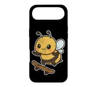 Cute Bee riding a Skateboard Case for iPhone Air
