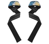 Cute Beehive Wrist Wraps and Lifting Straps 26" Neoprene Padded Wrist Straps for Weightlifting, Bodybuilding, Strength Training