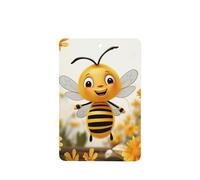 Cute Bees Daisy Flower Car Air Fresheners Cards 4 Pcs Long Lasting Car Fresheners Gifts for Men Women Auto Aromatherapy Tablets Hanging Scented Card Rearview Mirror Pendant - Lavender Scent