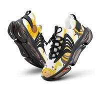 Cute Bees Sunflowers Fashion Trainers for Men Running Shoes