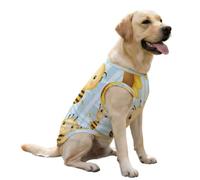 Cute Bees Sunflowers Pet Shirts Fashion Sleeveless Dog Cat Vest 2XL