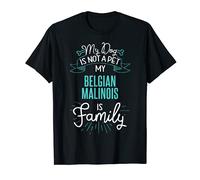 Cute Belgian Malinois Design Family Dog Gift for Women Men T-Shirt