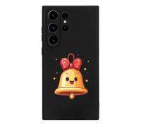 Cute Bell For Christmas Cell Phone Basic Cases TPU Soft Cover Shockproof Slim Phone Case Compatible with Galaxy S23/S23 Plus/S23 Ultra