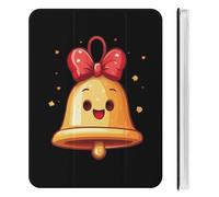 Cute Bell For Christmas Slim Tablet Cases Compatible with iPad Mini4/5（7.9in）Mini6（8.3in） With Pencil Holder Protective Cover