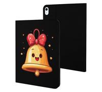 Cute Bell For Christmas Slim Tablet Cases Compatible with iPad Series Without Pencil Holder Protective Cover Compatible with ipad Air5/air4 (10.9in) /ipad Pro 2018(11in)